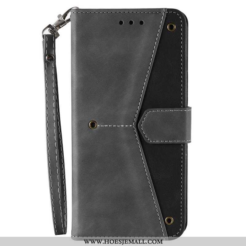 Folio-hoesje voor Xiaomi Redmi Note 11 Pro Plus 5G Skin-touch-naden