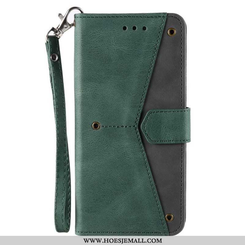 Folio-hoesje voor Xiaomi Redmi Note 11 Pro Plus 5G Skin-touch-naden