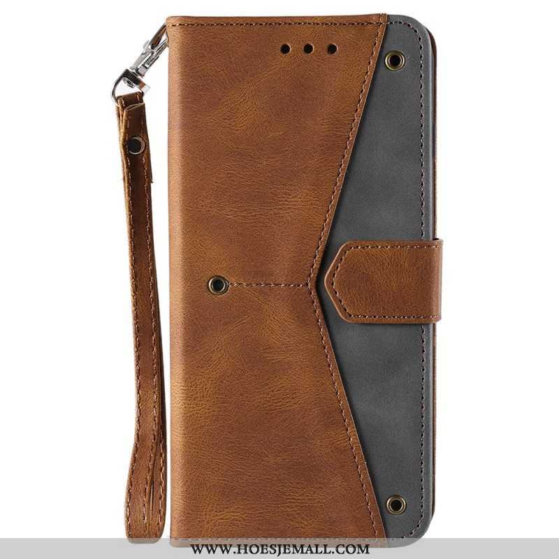 Folio-hoesje voor Xiaomi Redmi Note 11 Pro Plus 5G Skin-touch-naden