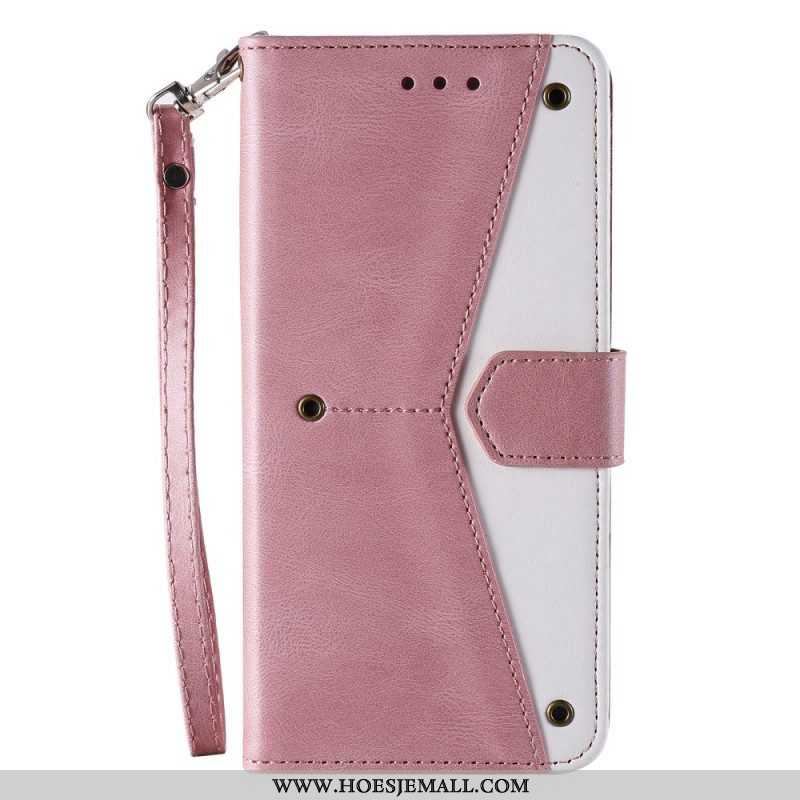 Folio-hoesje voor Xiaomi Redmi Note 11 Pro Plus 5G Skin-touch-naden