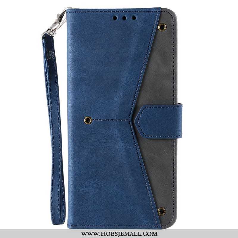 Folio-hoesje voor Xiaomi Redmi Note 11 Pro Plus 5G Skin-touch-naden