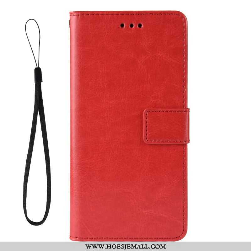 Leren Hoesje voor Xiaomi Redmi Note 11 Pro Plus 5G Flitsend Kunstleer