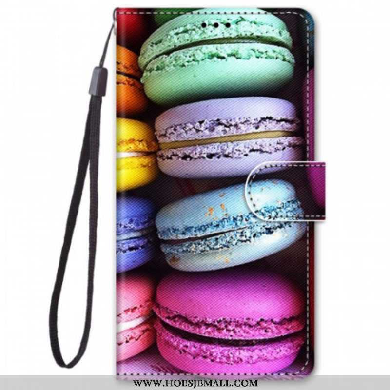 Flip Case voor Xiaomi Redmi Note 11 Pro Plus 5G Macarons