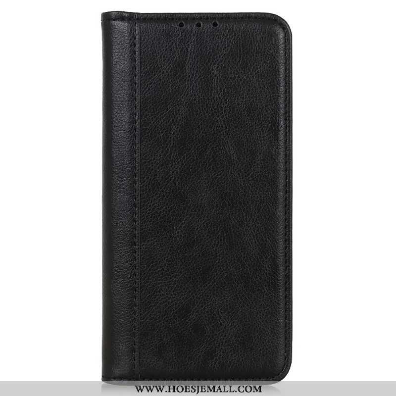 Bescherming Hoesje voor Xiaomi Redmi Note 12 4G Folio-hoesje Vintage Gespleten Leer