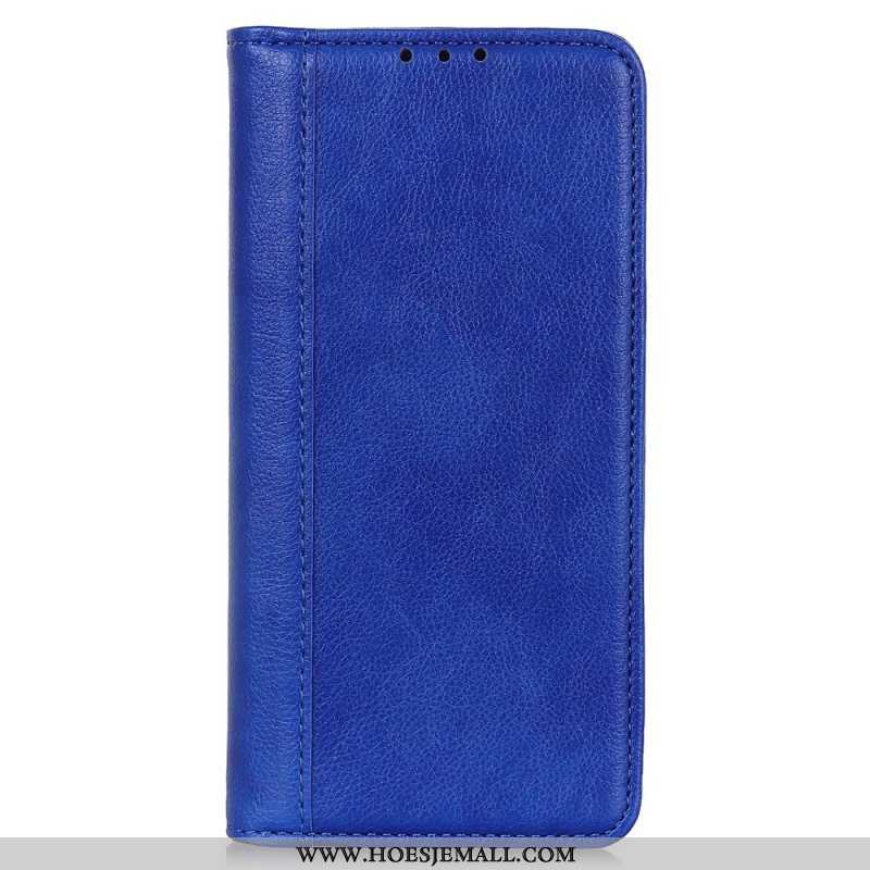 Bescherming Hoesje voor Xiaomi Redmi Note 12 4G Folio-hoesje Vintage Gespleten Leer