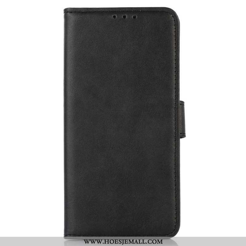 Folio-hoesje voor Xiaomi Redmi Note 12 4G Leer-effect