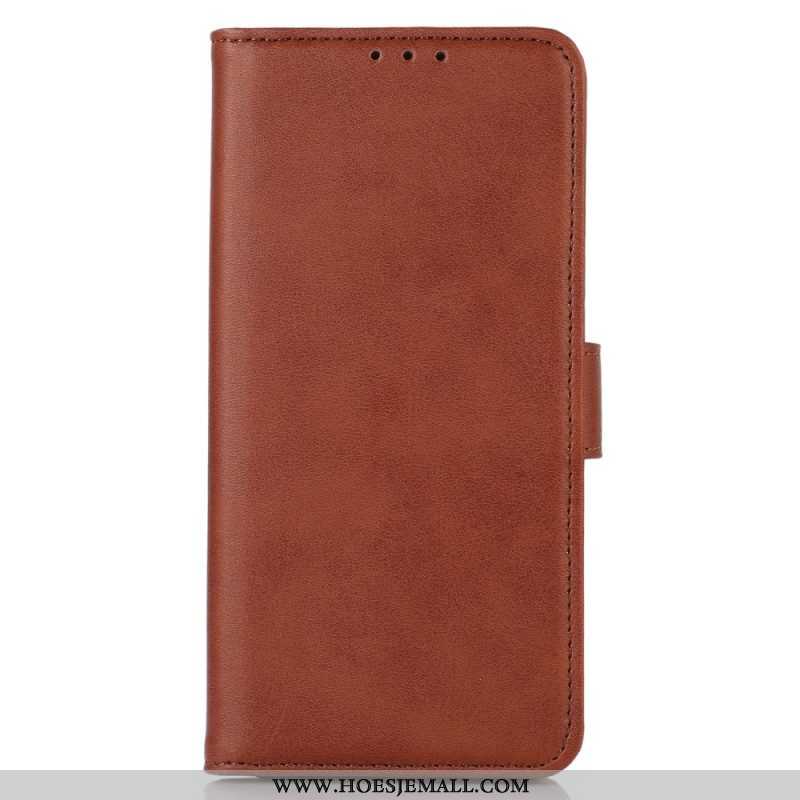 Folio-hoesje voor Xiaomi Redmi Note 12 4G Leer-effect