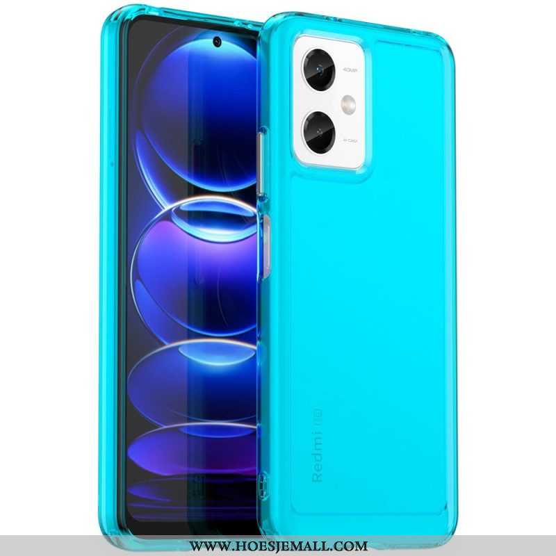 Hoesje voor Xiaomi Redmi Note 12 5G Transparante Candy-serie