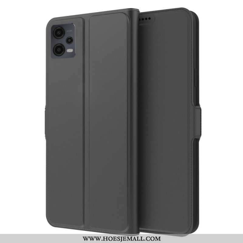 Bescherming Hoesje voor Xiaomi Redmi Note 12 5G Folio-hoesje Leren Styling