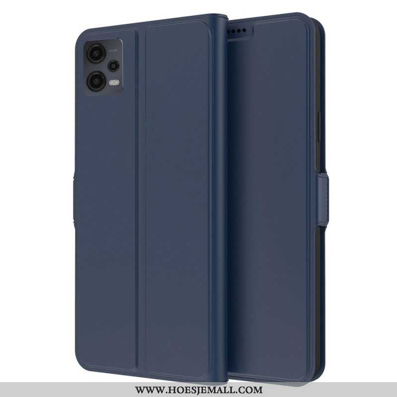 Bescherming Hoesje voor Xiaomi Redmi Note 12 5G Folio-hoesje Leren Styling