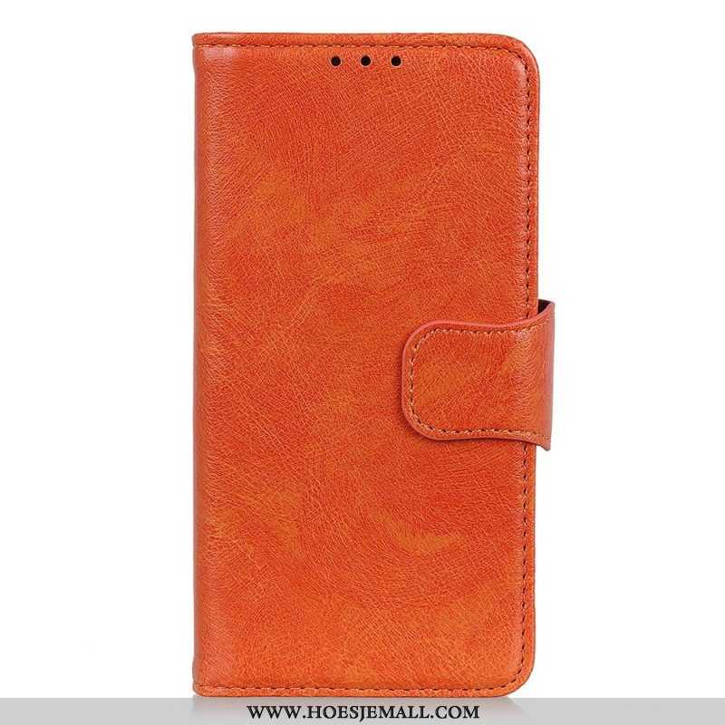 Leren Hoesje voor Xiaomi Redmi Note 12 5G Splitnappaleer