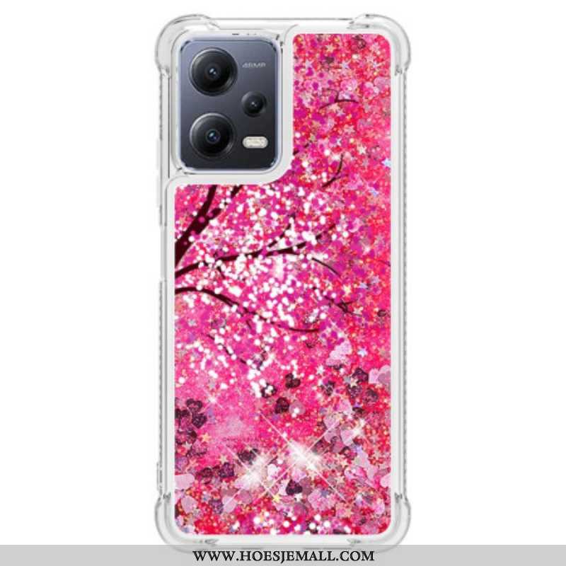 Hoesje voor Xiaomi Redmi Note 12 5G Glitter Boom