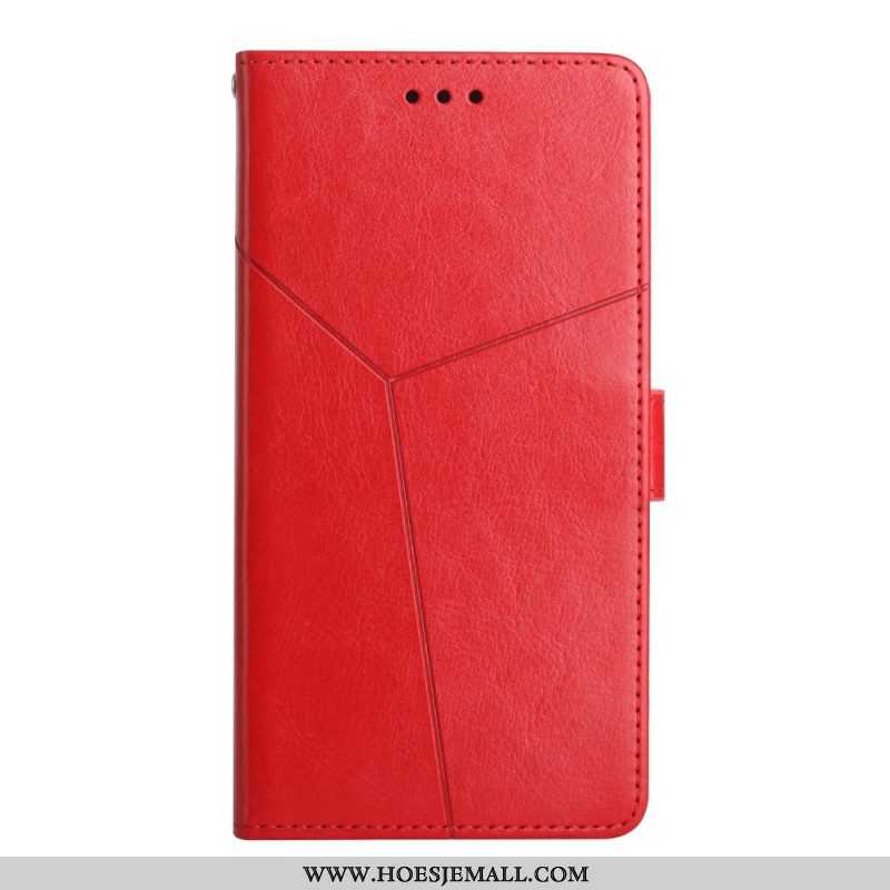 Folio-hoesje voor Xiaomi Redmi Note 12 5G Met Ketting Y Strappy-ontwerp