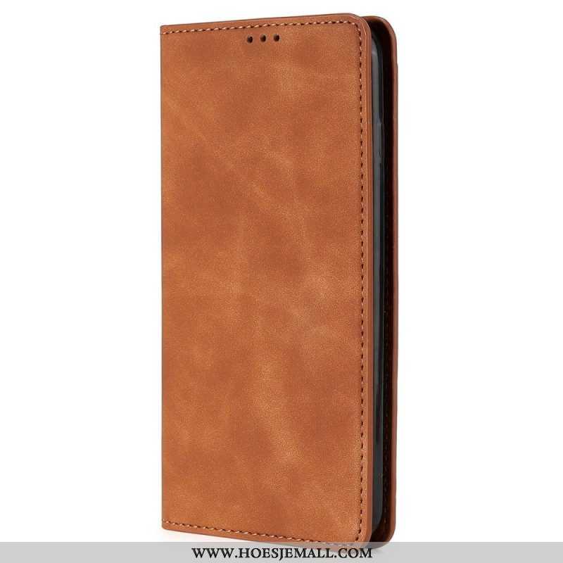 Bescherming Hoesje voor Xiaomi Redmi Note 12 5G Folio-hoesje Vintage-serie