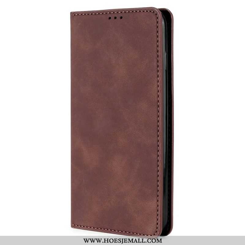 Bescherming Hoesje voor Xiaomi Redmi Note 12 5G Folio-hoesje Vintage-serie