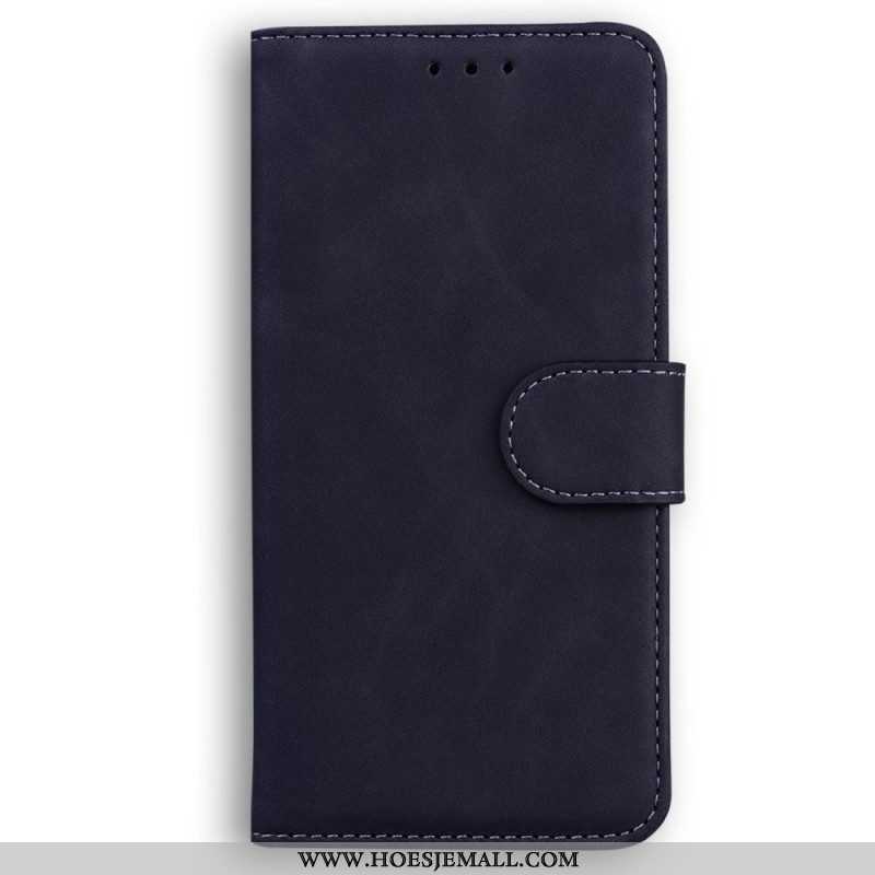 Folio-hoesje voor Xiaomi Redmi Note 12 5G Kunstleer Effen