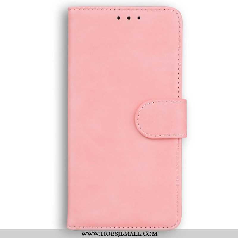 Folio-hoesje voor Xiaomi Redmi Note 12 5G Kunstleer Effen