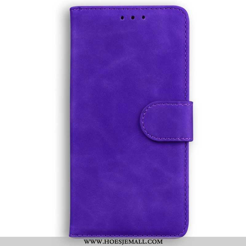 Folio-hoesje voor Xiaomi Redmi Note 12 5G Kunstleer Effen