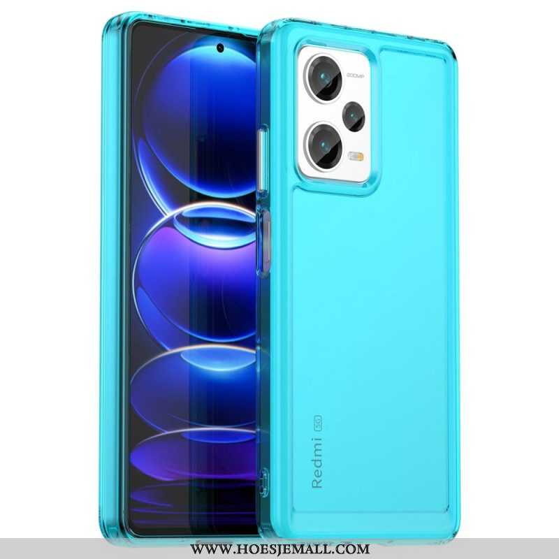 Hoesje voor Xiaomi Redmi Note 12 Pro Plus Transparante Candy-serie