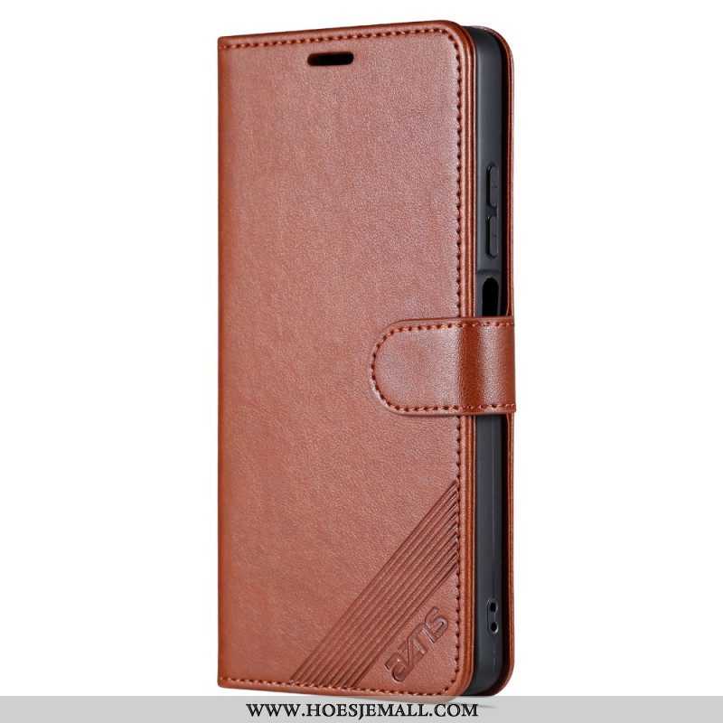 Folio-hoesje voor Xiaomi Redmi Note 12 Pro Plus Leer-effect