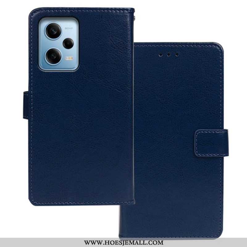 Folio-hoesje voor Xiaomi Redmi Note 12 Pro Idewei Lederen Stijl