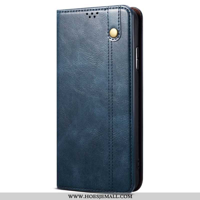 Bescherming Hoesje voor Xiaomi Redmi Note 12 Pro Folio-hoesje Oliejas