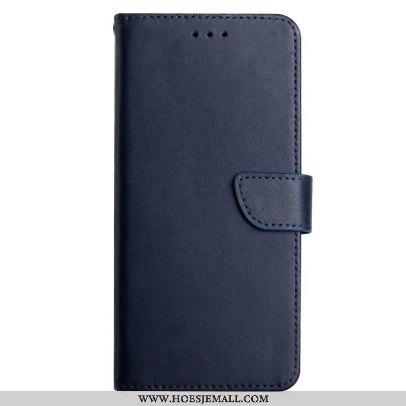 Folio-hoesje voor Xiaomi Redmi Note 12 Pro Echt Nappaleer