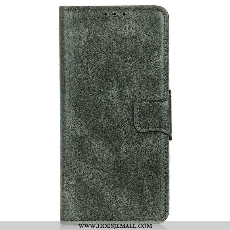 Folio-hoesje voor Xiaomi Redmi Note 12 Pro Stijl Lederen Gesp Omkeerbaar