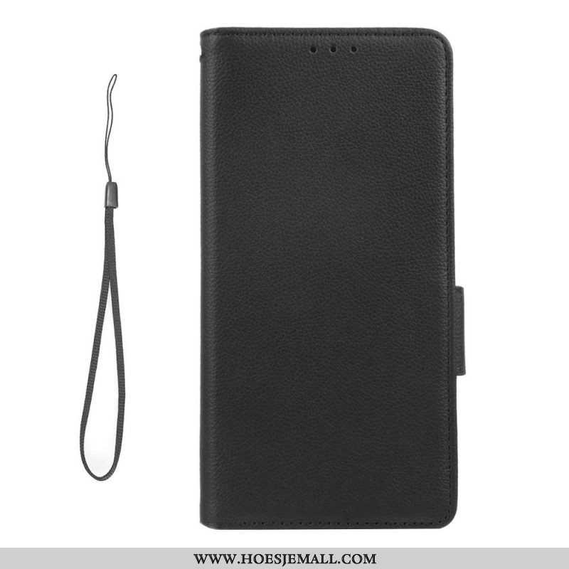 Folio-hoesje voor Xiaomi Redmi Note 12 Pro Met Ketting Dunne Bandjes