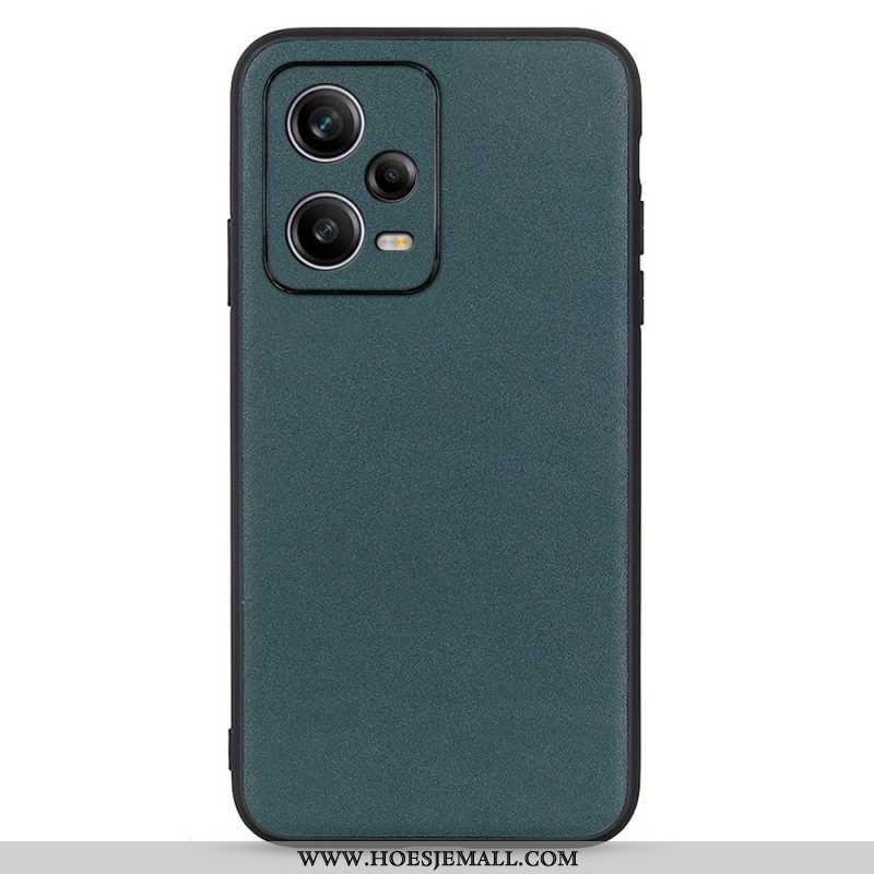 Hoesje voor Xiaomi Redmi Note 12 Pro Echt Leer