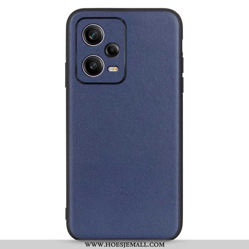 Hoesje voor Xiaomi Redmi Note 12 Pro Echt Leer