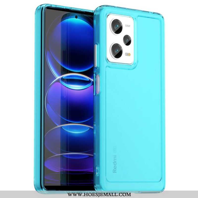 Hoesje voor Xiaomi Redmi Note 12 Pro Transparante Candy-serie