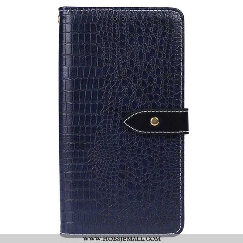 Flip Case voor Xiaomi Redmi Note 12 Pro Idewei Krokodil