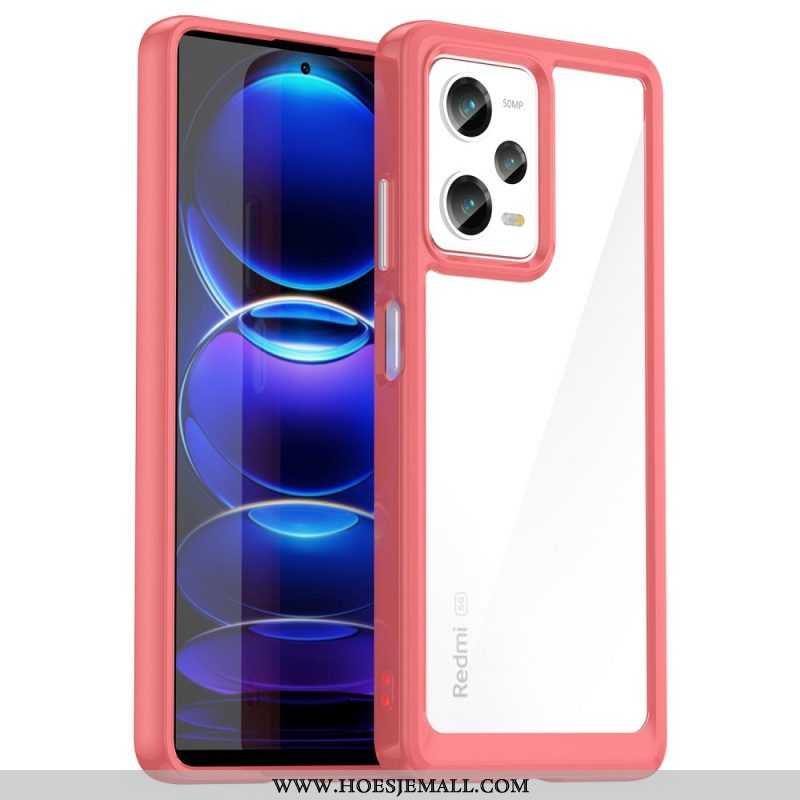 Hoesje voor Xiaomi Redmi Note 12 Pro Transparante Kleur