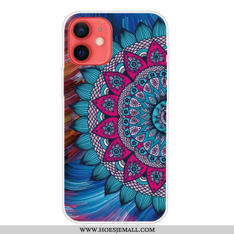 Hoesje voor iPhone 13 Mini Kleurrijke Mandala