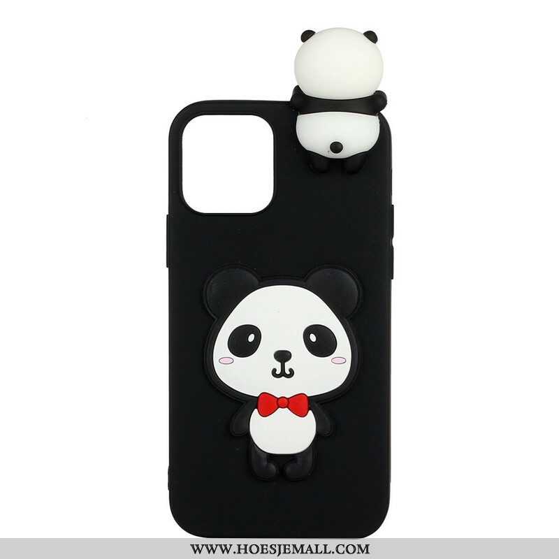 Hoesje voor iPhone 13 Mini De 3d-panda