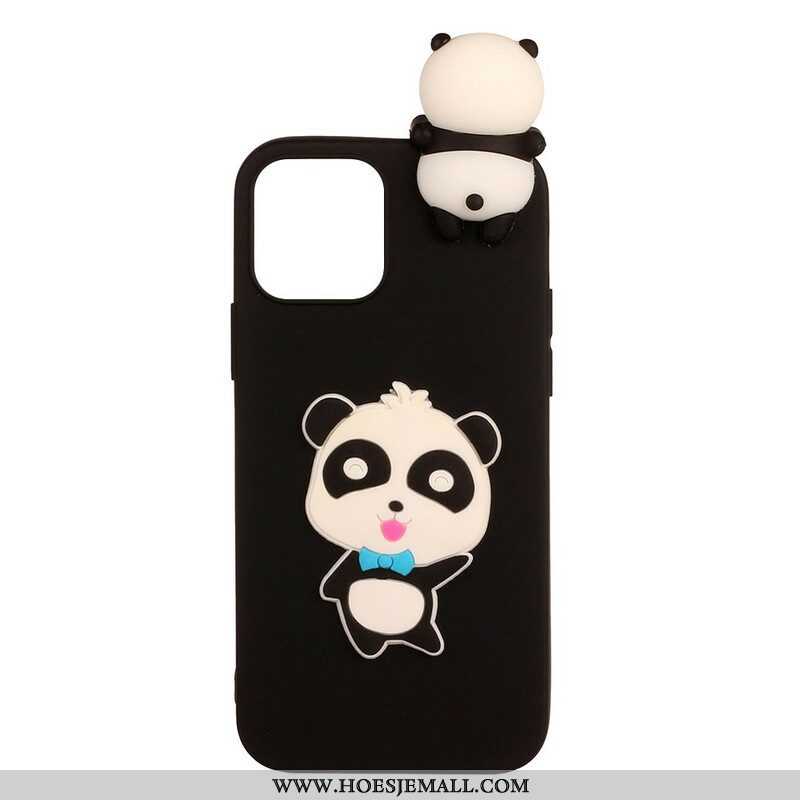 Hoesje voor iPhone 13 Mini De 3d-panda