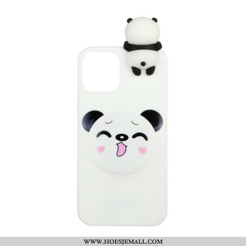 Hoesje voor iPhone 13 Mini Coole Panda 3d