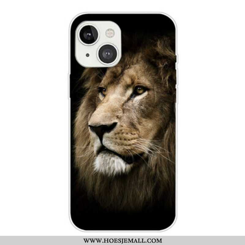 Hoesje voor iPhone 13 Mini Leeuwen Hoofd