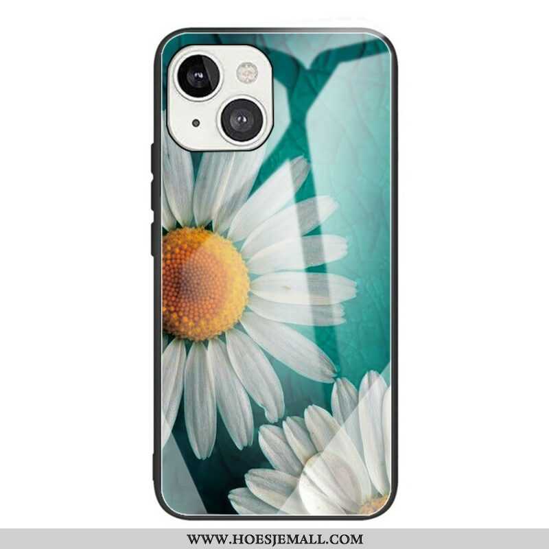 Telefoonhoesje voor iPhone 13 Mini Plantaardig Gehard Glas