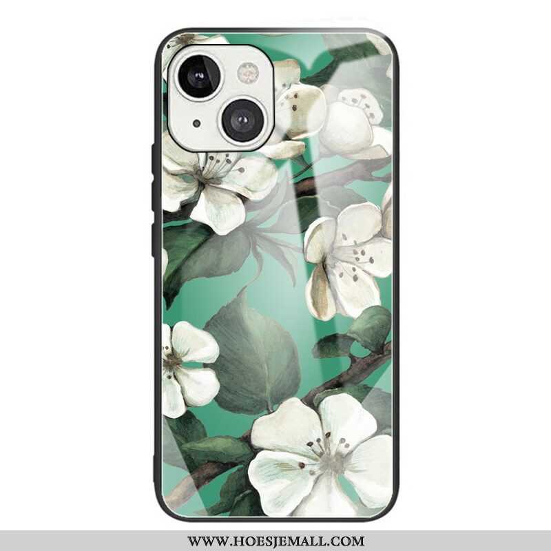 Telefoonhoesje voor iPhone 13 Mini Plantaardig Gehard Glas