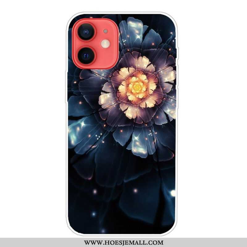 Hoesje voor iPhone 13 Mini Flexibele Bloemen