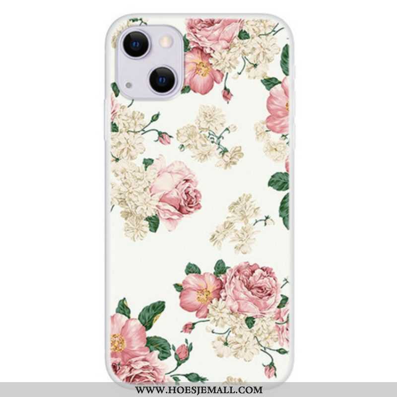 Telefoonhoesje voor iPhone 13 Mini Vrijheid Bloemen