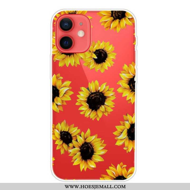 Hoesje voor iPhone 13 Mini Zonnebloemen