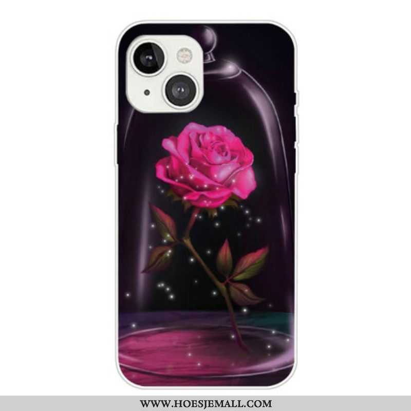 Hoesje voor iPhone 13 Mini Magisch Roze