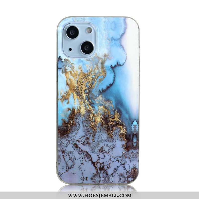 Hoesje voor iPhone 13 Mini Vereenvoudigd Marmer