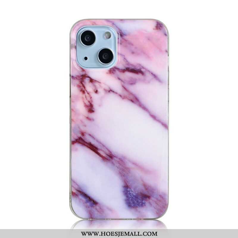 Hoesje voor iPhone 13 Mini Vereenvoudigd Marmer