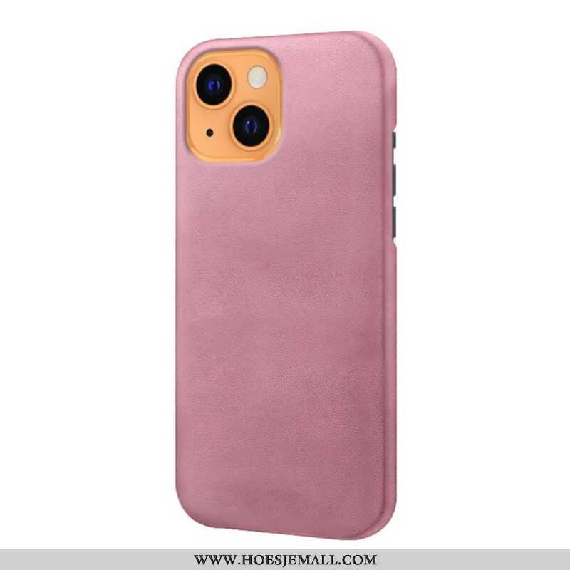 Hoesje voor iPhone 13 Mini Ksq Leereffect