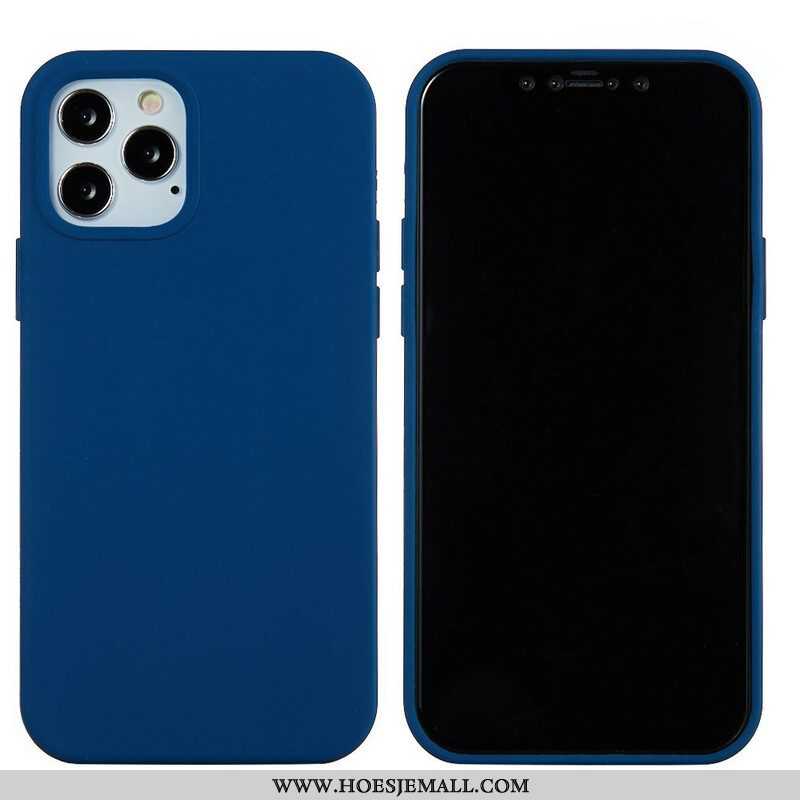 Hoesje voor iPhone 13 Mini Vloeibaar Silicium