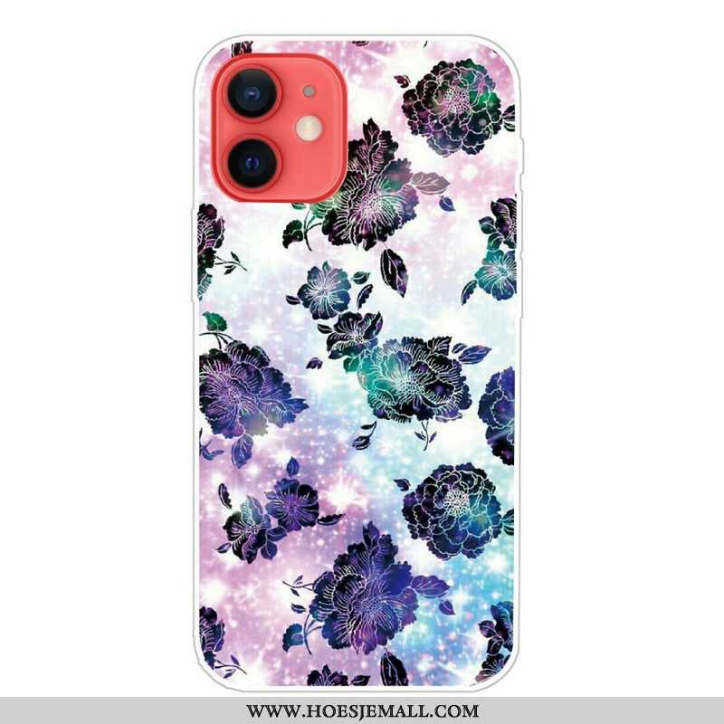 Hoesje voor iPhone 13 Mini Intense Bloemen